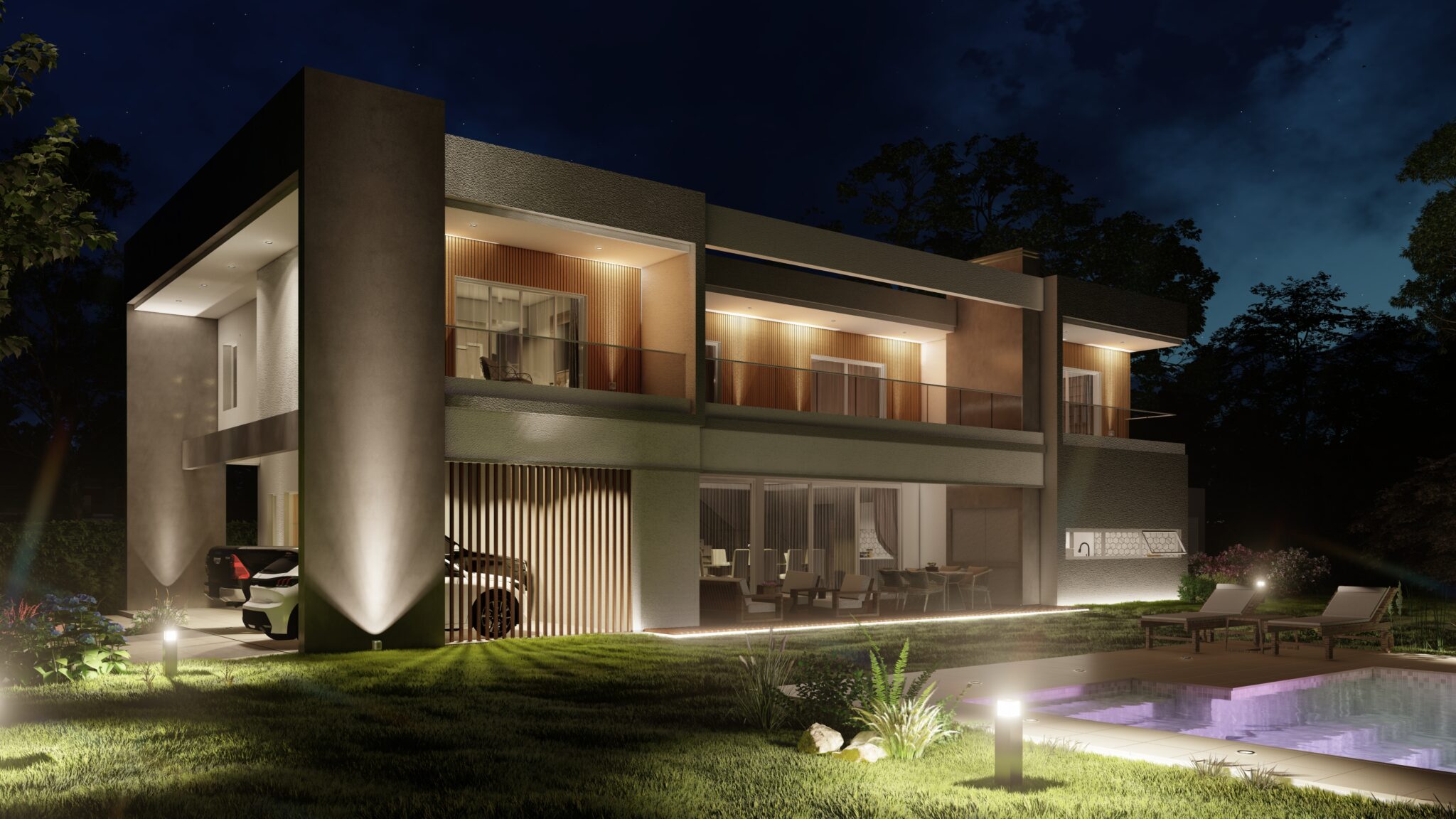 EXTERIOR NOCHE